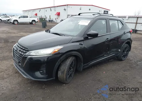 2021 Nissan Kicks Sr Xtronic Cvt z USA, uszkodzony, nr VIN 3N1CP5DV3ML557833